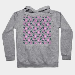 Pink Peonies | Peonies Pattern | Pink Floral Pattern Hoodie